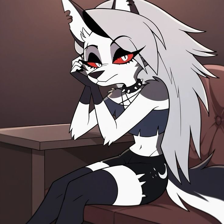 artist_request date furry looking loona_(helluva_boss) questionable sexy staring