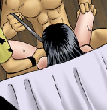 bed bondage breasts censored crimson_comics female large_breasts male missionary nico_robin nipples nude one_piece rape screaming sex vaginal_penetration wince