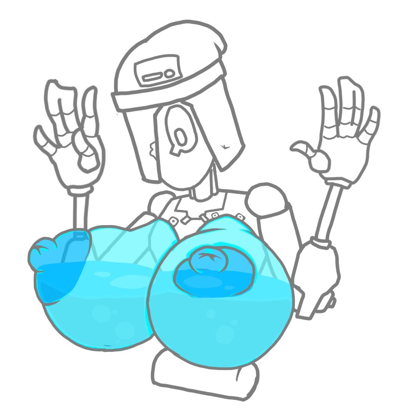 big_areola big_breasts big_breasts big_nipples fortnite fortnite:_battle_royale milk rebel_(fortnite) robot robot_girl robot_humanoid shocked shocked_face sketch tachanka_228 white_background