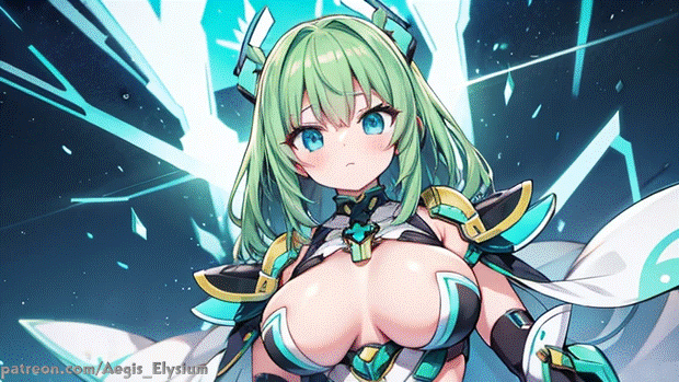 1girls aegis_elysium ai_art ai_generated armor blush blushing blushing_at_viewer breasts cape cleavage elbow_gloves female_armor female_focus gem gloves green_hair hair_ornament headpiece highres huge_breasts jewelry large_breasts light long_hair looking_at_viewer mecha navel night original_character patreon patreon_username princess purple_eyes silver_hair sky solo solo_focus starry_background starry_sky tiara very_long_hair wings