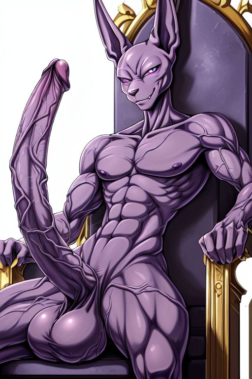 abs ai_generated anthro balls beerus big_balls big_penis cat_humanoid cock cocky69 dragon_ball_super erect_penis erection excessive_size god_of_destruction hard_cock hyper_penis long_penis male_only muscles muscular muscular_anthro muscular_male pecs pectorals penis purple_skin testicles veins veiny veiny_arms veiny_legs veiny_penis veiny_testicles