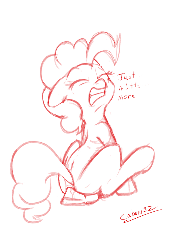 anal anal_insertion anal_sex anus ass caboni32 closed_eyes dildo equine female friendship_is_magic horse insertion mammal monochrome my_little_pony penetration pinkie_pie_(mlp) sex_toy signature sitting sketch solo straight_hair teeth text