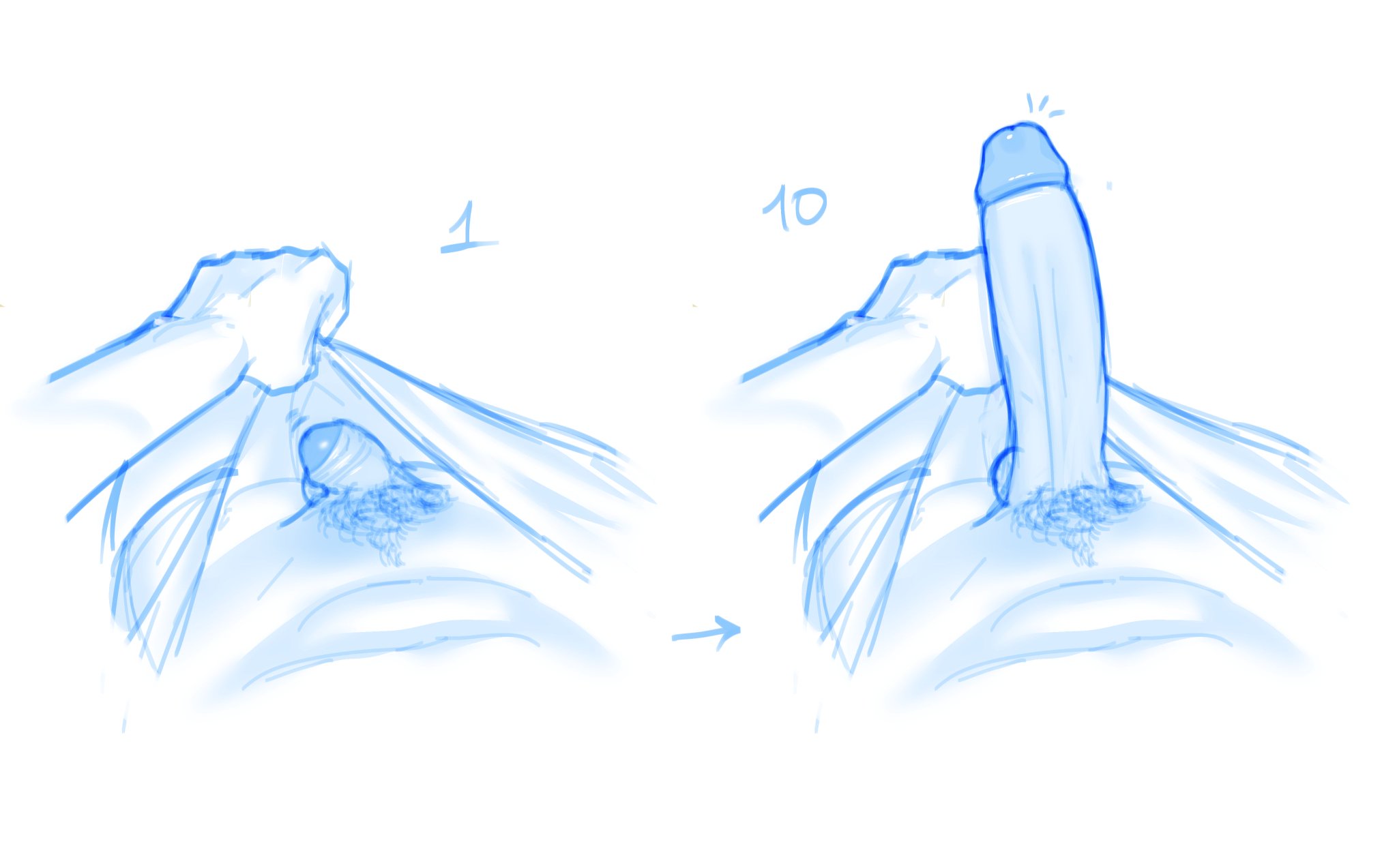 big cock, big dick, big penis, boner, cock, dick, egg concept, erection, flaccid, gay, getting erect, huge cock, male, male only, penis, size comparison, size difference, solo, thick cock, thick dick, thick penis