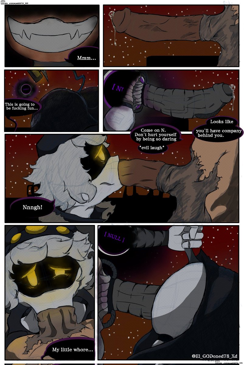 1boy, 1femboy, 2futas, anal, anal sex, ass, balls, ballsack, cock, comic, cyn (murder drones), cyntessa, dialogue, dick, el godoned78 xd, female, futa on male, futanari, huge ass, huge cock, intersex, looking at viewer, male, male sucking futa, masturbation, murder drones, n (murder drones), n gets fucked, oral, oral penetration, oral sex, panels, penis, repost, robot, robot girl, robot humanoid, sex, uzi (murder drones), uzi fucks n, vein, veins, veiny, veiny penis