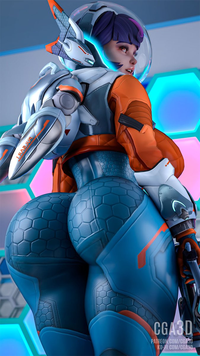 1girl, 1girls, 3d, abs, ass, back view, big ass, big breasts, blizzard entertainment, bodysuit, breasts, bust, busty, cga3d, curvaceous, curvy, curvy figure, erotichris, fat ass, female, female focus, female only, hips, hourglass figure, juno (overwatch), large breasts, legs, light skin, light-skinned female, mature, mature female, muscular, muscular female, overwatch, overwatch 2, purple hair, rear view, slim waist, solo, solo female, thick, thick hips, thick legs, thick thighs, thighs, top heavy, voluptuous, waist, wide hips
