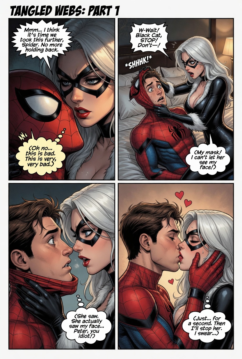 Black Cat (Marvel) Rule 34 Image