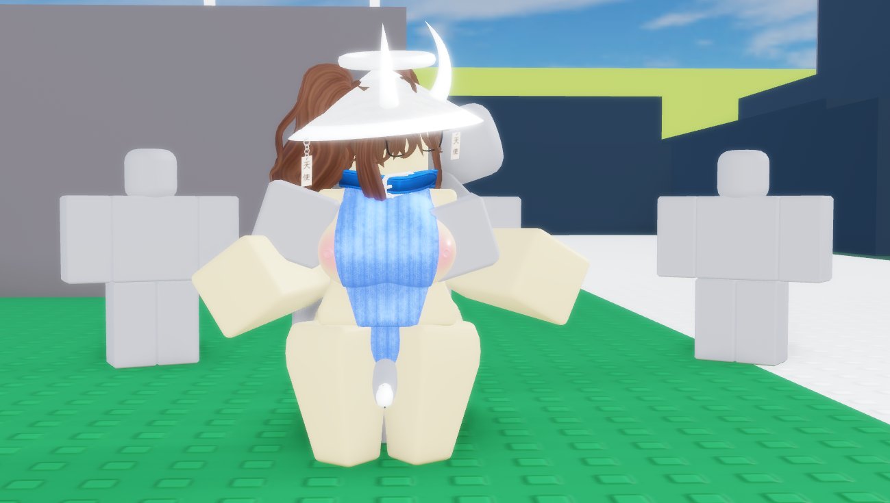 1girls 3boys 3d areolae artist_request breasts breasts_out crossroads_(roblox) grabbing_breasts nipples penis roblox roblox_avatar robloxian source_request standing tagme thigh_sex