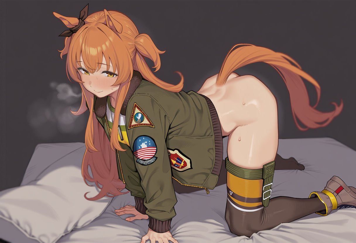 1girls, ai generated, animal ears, anthropomorphization, eyes, female, female only, hair, legs, mayano top gun (umamusume), skin, tagme, umamusume, umamusume pretty derby, young