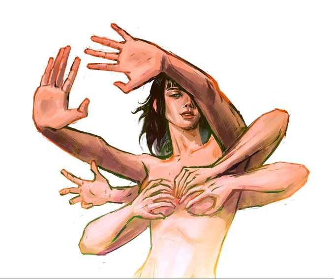 akuma no mi, female, female only, hana hana no mi, hands casting shadow, nico robin, one piece, solo, tagme, trend, vierooko