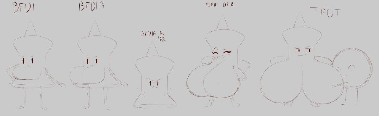 1girls, battle for bfdi, battle for dream island, battle for dream island again, bfb, bfdi, bfdia, big breasts, breasts, coiny, coiny (bfdi), female, fromariels, huge breasts, hyper, hyper breasts, jacknjellify, jnj, nipples, object show, object show community, object shows, osc, pin (bfdi), pin (bfdi) (limbless), standing, the power of two, tpot