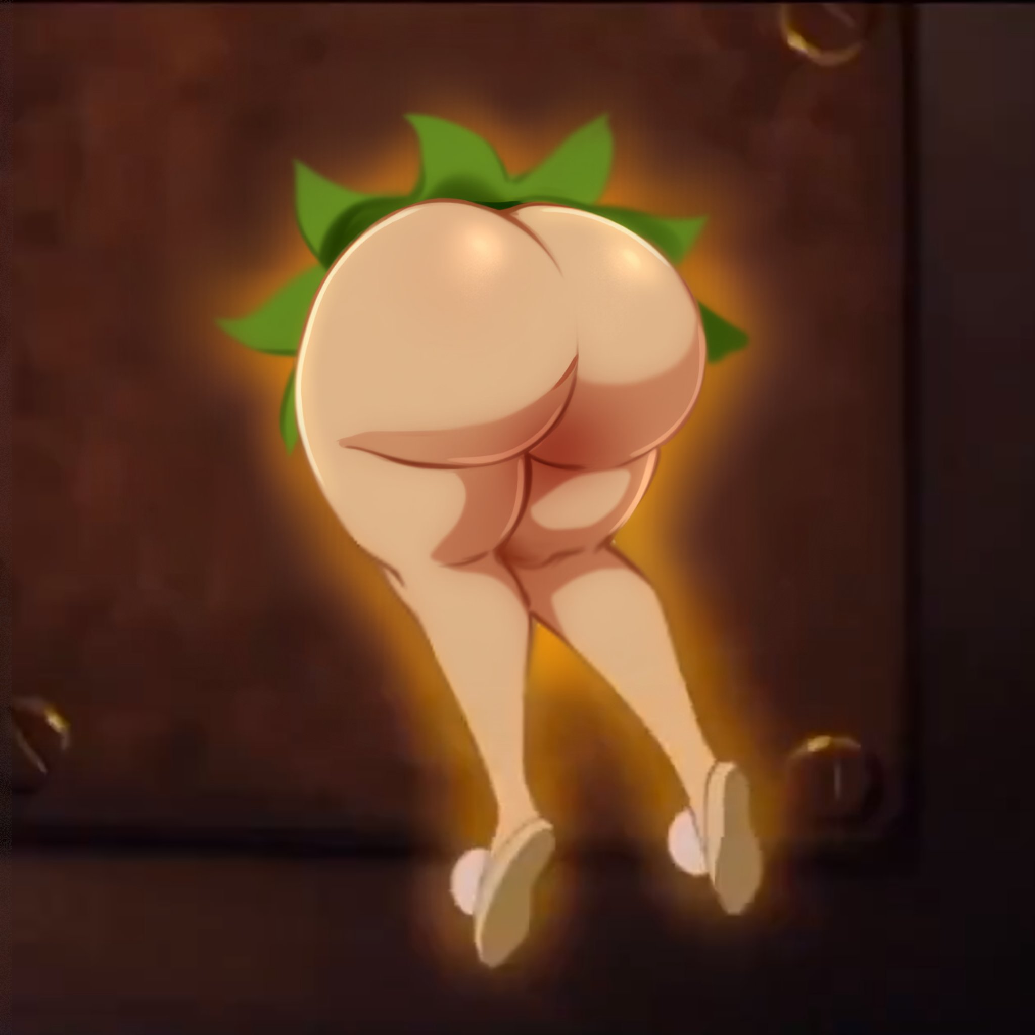 ai generated, ass focus, bigger & better, clothed, female, female only, huge ass, meme, no underwear, revealing clothes, shortstack, tinker bell, underass