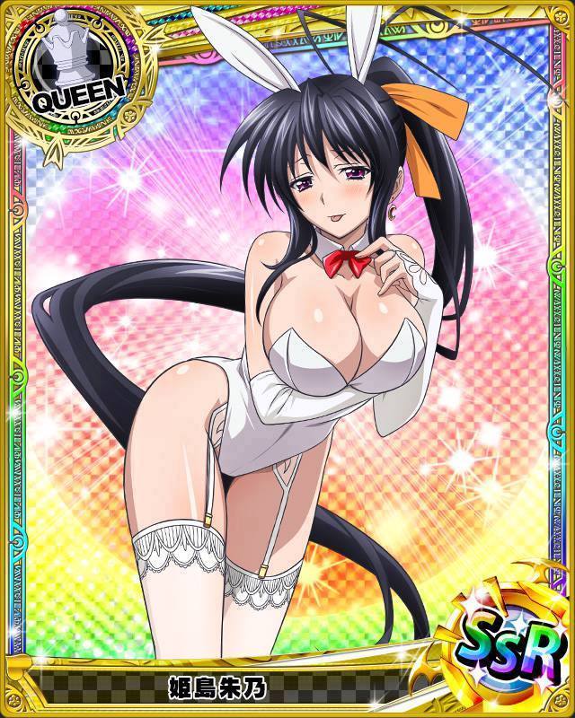 akeno himejima, animius, black hair, bunny, bunny suit, female, high school dxd, purple eyes