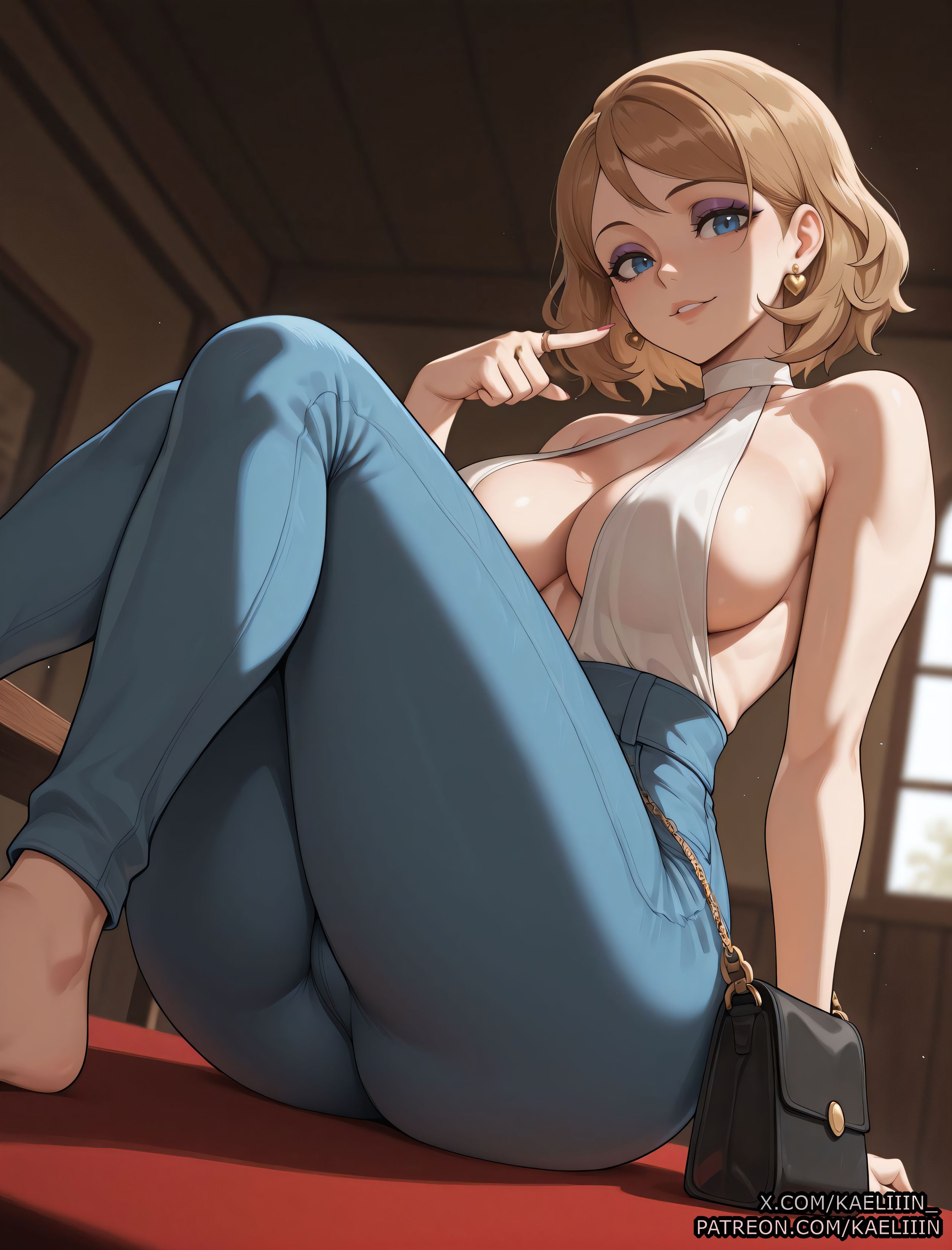 1girls, ai assisted, ai generated, anime, anime style, big ass, big breasts, breasts, clitoris, curvaceous, curvaceous body, curvaceous female, curvaceous figure, female, female focus, fit female, girly, hourglass figure, huge ass, huge breasts, kaeliiin, patreon, pokemon, pussy, serena (pokemon), sexy, shiny, uncensored, vagina, voluptuous, voluptuous female, waifu, waifu diffusion
