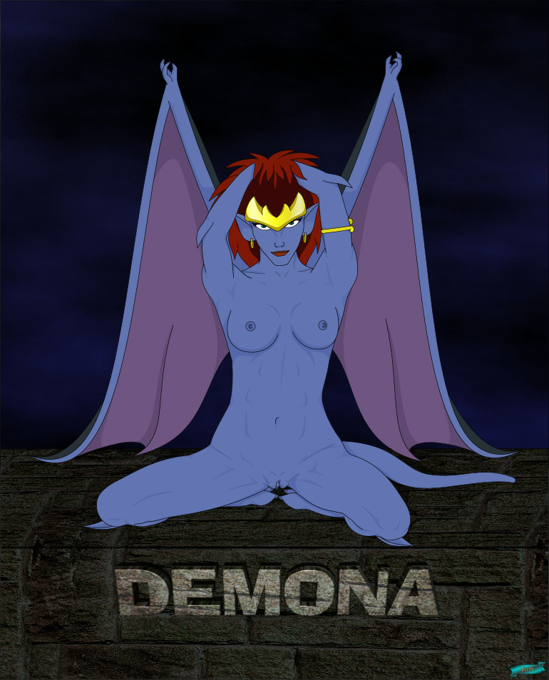 breasts demona disney fab3716 female gargoyles nipples nude pussy solo uncensored