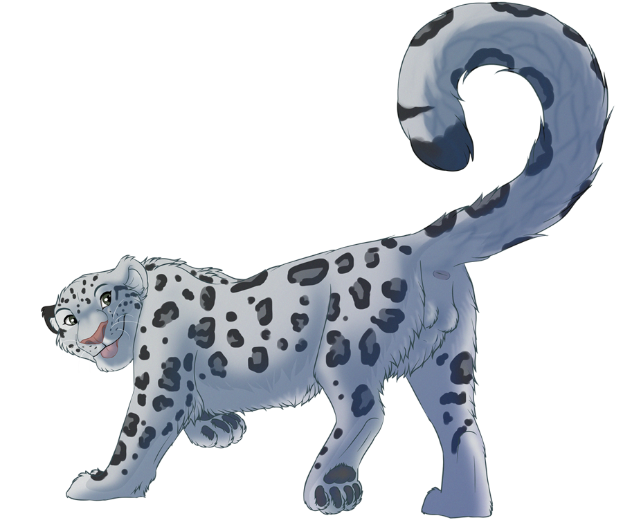 1boy anthro balls feline feral fur kieran kieran_(kierish) leopard malaika4 male male_only mammal snow_leopard solo