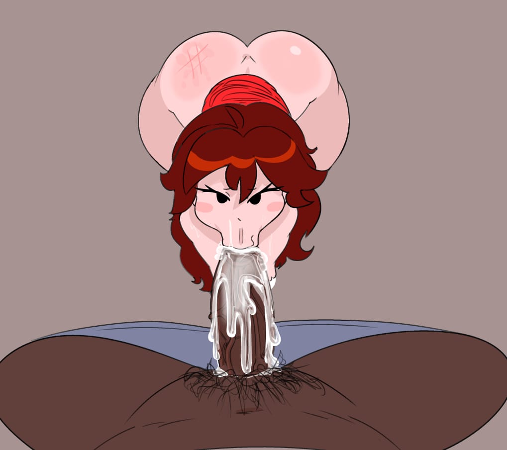 1boy, 1girls, alternate version available, ass, ass out, auburn hair, big penis, blowjob, blowjob face, bubble butt, cheater, cheating, cum, cum drip, cum dripping, cum dripping from penis, cum in mouth, cummed, cummed on, cumming, cumming from giving oral, cumming in mouth, dark skin, dark skinned male, dark-skinned male, dress, fat ass, fat cock, female, friday night funkin, girlfriend (friday night funkin), hairy, huge ass, interracial, long hair, male, netorare, ntr, oral, oral sex, penis too big, pov, pov blowjob, pov male, pubic hair, red dress, savagensfw, sucking, sucking penis, sucking tip, thick thighs, thighhighs, thighs, veiny penis