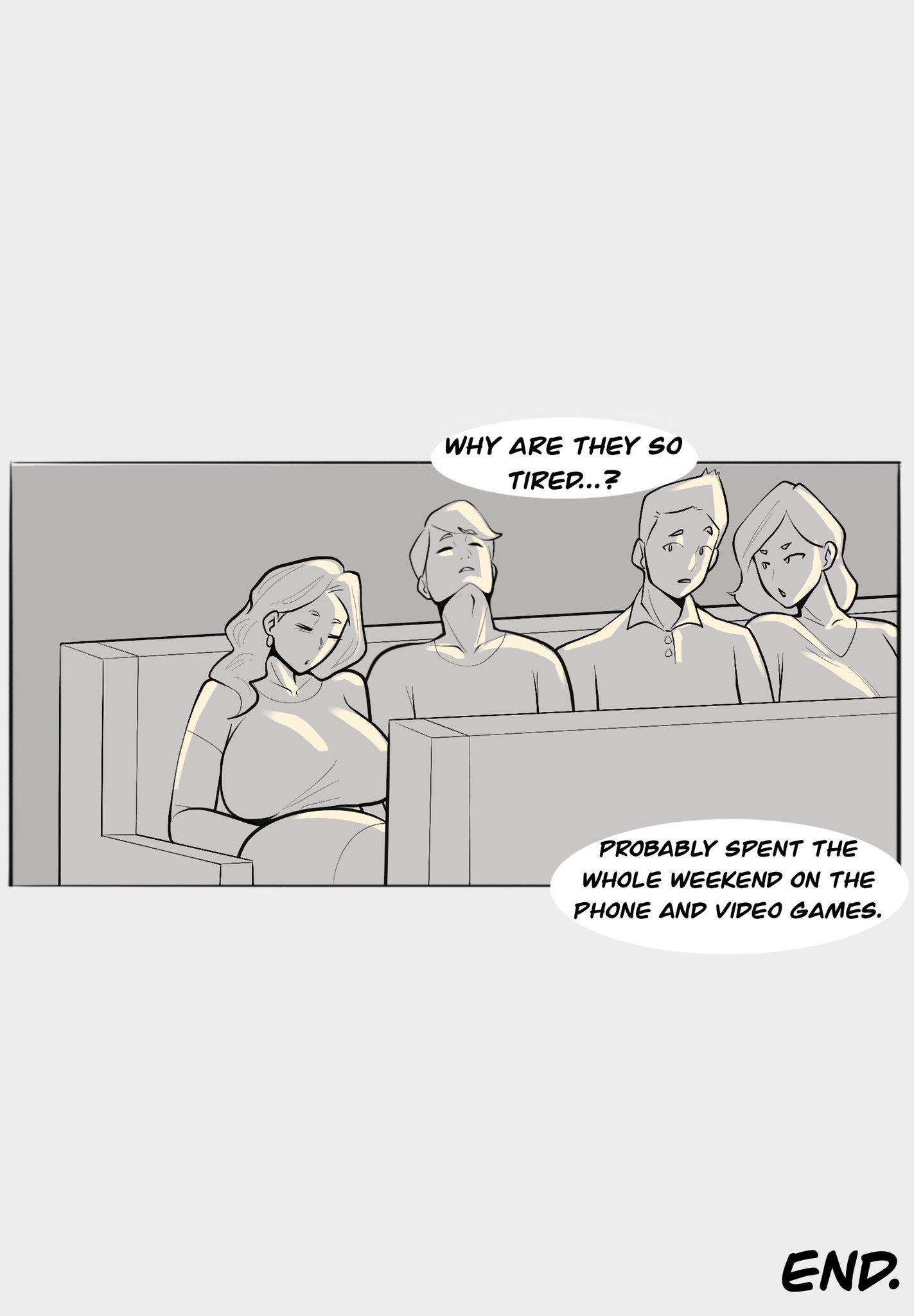 2boys, 2girls, big ass, big breasts, big thighs, blonde female, breasts, brother, brother and sister, chest, curvaceous, curvy, curvy figure, dialogue, digital media (artwork), female, grace (jopuari), hips, hourglass figure, huge ass, huge breasts, huge thighs, jopuari, large ass, large breasts, large thighs, light skin, light-skinned female, male, male/female, original, original character, original characters, siblings, sister, slim waist, story, straight, thick, thick hips, thick legs, thick thighs, thighs, todd (jopuari), voluptuous, waist, wide hips