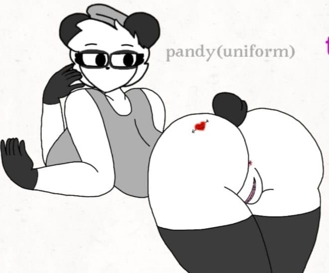 big_ass big_breasts female furry legwear panda pandy_(piggy) piggy:_book_2 piggy_(game) roblox roblox_game solo tagme vagina