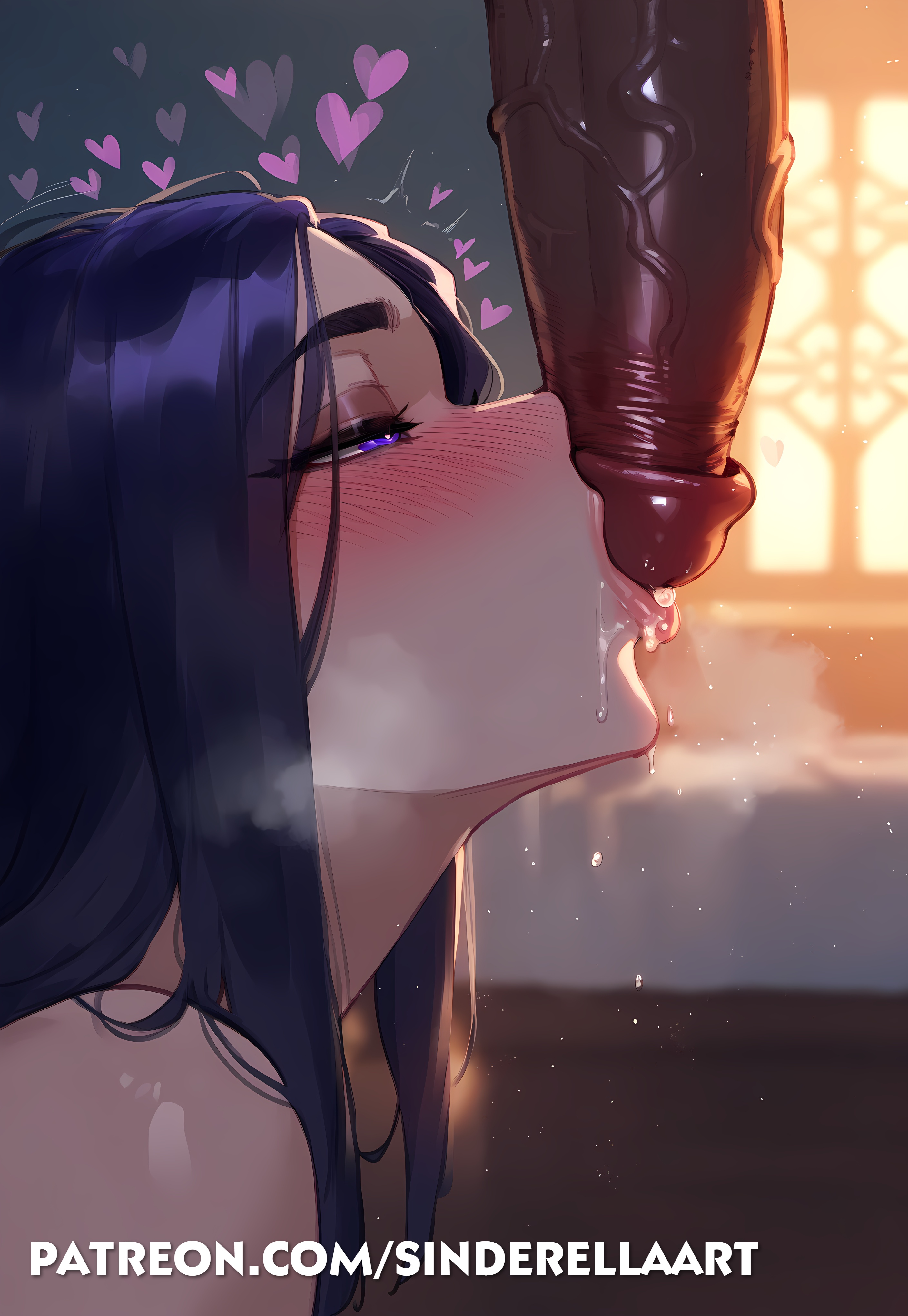 1boy, 1girls, ai generated, arcane, arcane caitlyn, caitlyn kiramman, cock, commission, dark skin, dark-skinned male, fellatio, female, huge cock, interracial, kissing, kissing penis, large cock, large penis, league of legends, male, oral, patreon url, penis, riot games, sinderellaart, teenage female, teenager, thick, voluptuous, voluptuous female