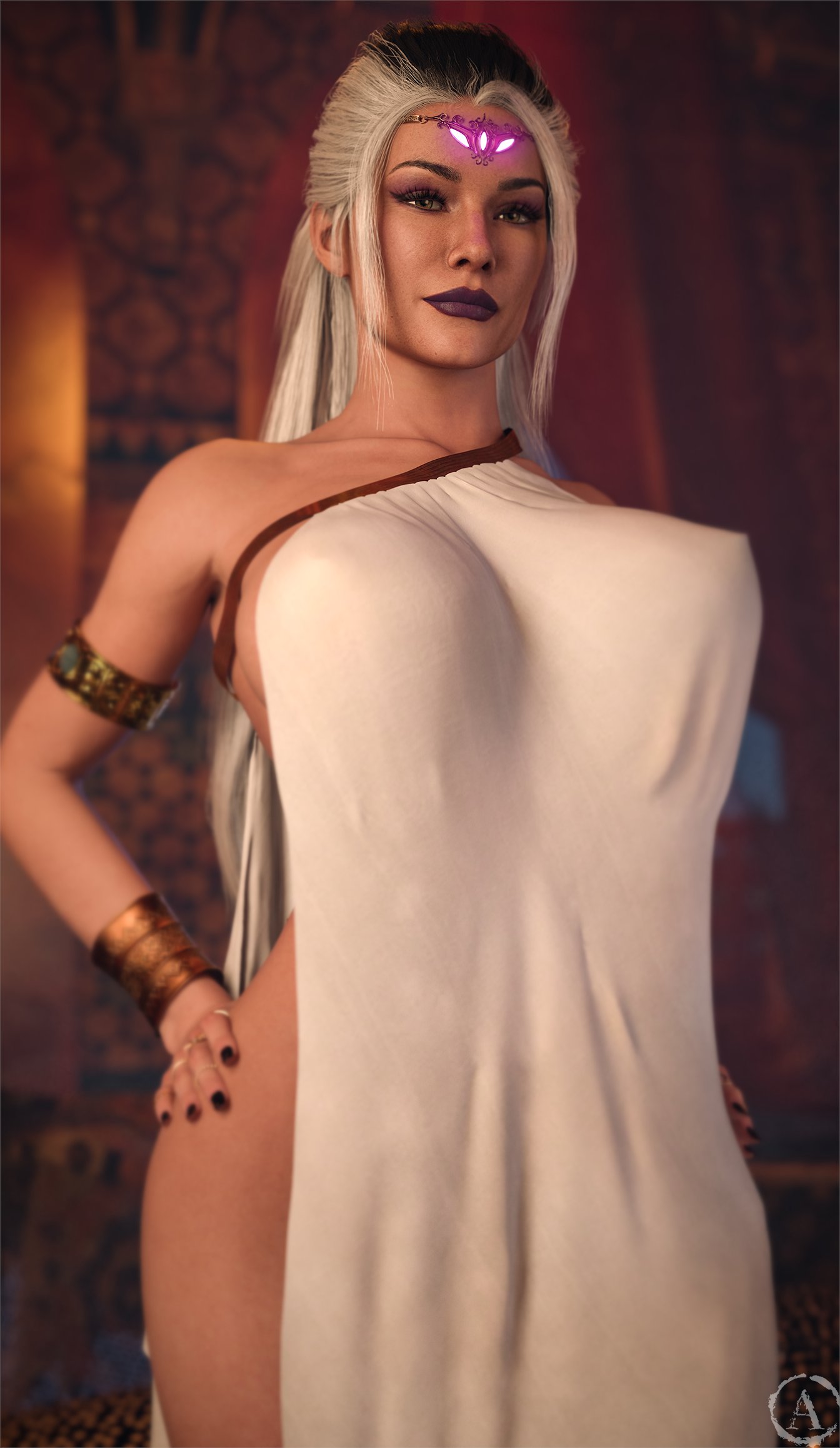 1girls 3d alf3d big_ass big_breasts breasts bust busty chest curvaceous curvy curvy_figure edenian female female_focus hips hourglass_figure huge_breasts large_breasts legs light-skinned_female light_skin mature mature_female midway mortal_kombat mortal_kombat_11 netherrealm_studios queen royalty sindel slim_waist thick thick_hips thick_legs thick_thighs thighs top_heavy voluptuous waist wide_hips