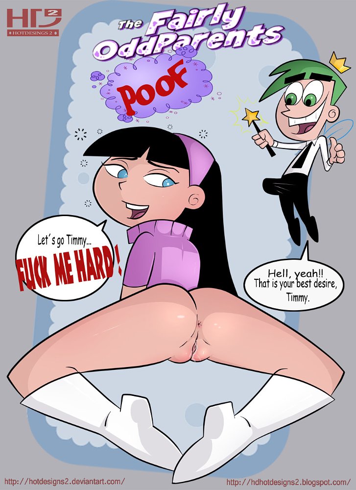 ass, cosmo, female, nickelodeon, straight hair, tagme, the fairly oddparents, trixie tang