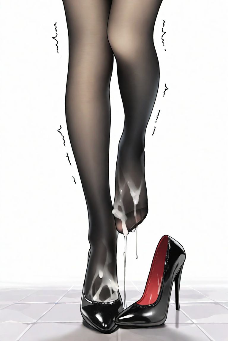 1girls, ai generated, cum, cum drip, cum in heels, cum in shoe, cum on feet, cum on heels, cum on shoes, cum on soles, cum wearing, cumdrip, drenched in cum, feet, feet only, female, foot fetish, foot focus, heels, heels fetish, high heels, high heels focus, human, legs only, louboutin (shoes), misu nsfw, oc, original, original art, original artwork, pantyhose, red bottom heels, shoe fetish, shoes, shoes only, stockings, tagme, toes, unseen character