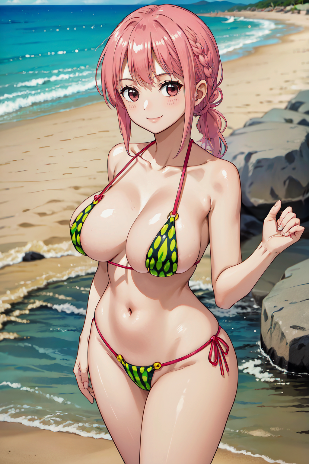 ai_generated bikini cieru female female_only one_piece rebecca_(one_piece)