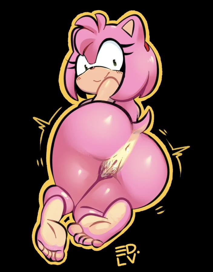 1girls, 2025, accessory, alpha channel, amy rose, anthro, anus, ass, ass bigger than head, barefoot, big ass, bubble ass, bubble butt, edalv, eulipotyphlan, fat ass, feet, feet up, female, female only, genitals, green eyes, hair, hair accessory, hairband, hairband only, hairy pussy, hedgehog, huge ass, huge butt, huge thighs, human feet, large ass, looking at viewer, looking back, looking back at viewer, mammal, massive ass, massive thighs, multicolored body, nude, nude female, pink body, pink hair, pink skin, pubes, pubic hair, pussy, pussy juice, pussy juice drip, pussy lips, pussy peek, sega, simple background, smile, smiling at viewer, soles, solo, sonic (series), sonic the hedgehog (series), tan body, thick ass, thick legs, thick thighs, thunder thighs, thunderthighs, two-tone body, vagina, wide hips, wide thighs