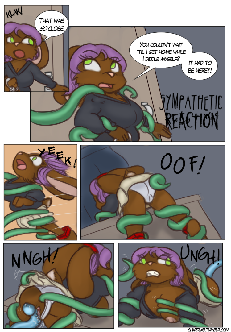 anthro comic female fur furry lagomorph mammal mia rabbit shardshatter tentacle