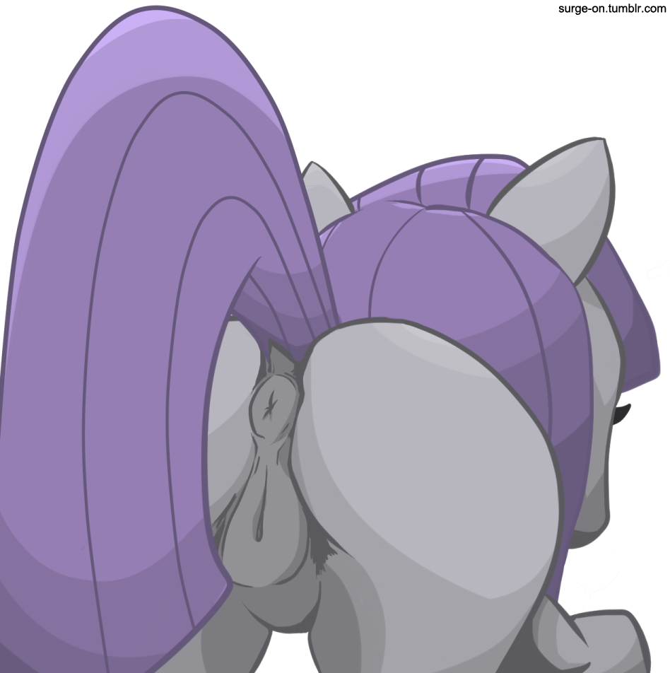 anus ass equine female friendship_is_magic from_behind horse mammal maud_pie maud_pie_(mlp) my_little_pony pony presenting puffy_anus pussy solo surge-on uncensored