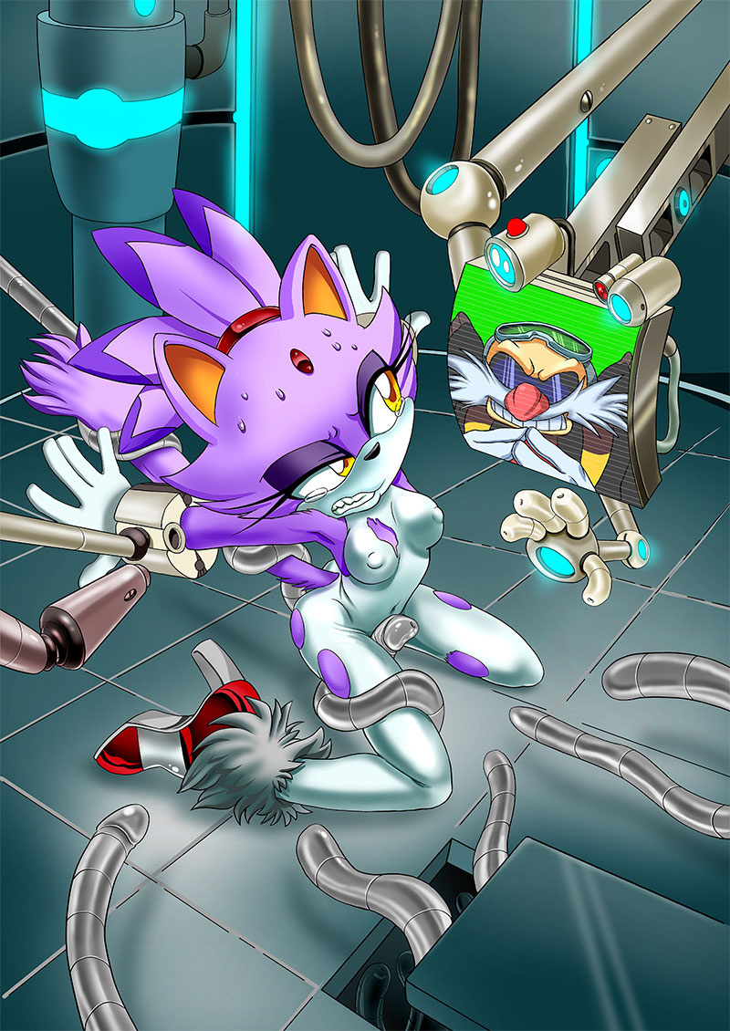 anthro blaze_the_cat bound breasts chest_tuft clothes corruption duo eggman_nega evil eyelashes female forced fur high_heels kandlin male penis_tentacles rape restrained sega sonic_(series) tagme tears teeth tentacle torn_clothes tuft