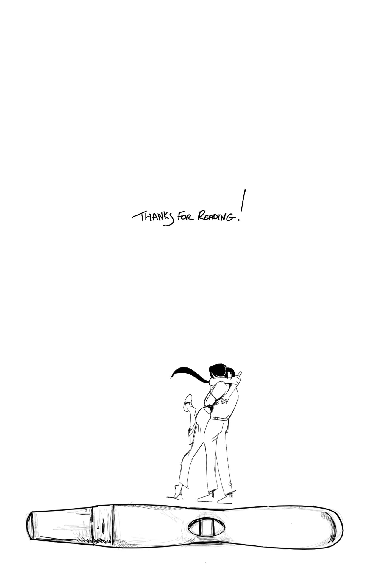 1boy, 1girls, 7x7tai, after sex, big ass, big breasts, big nipples, black and white, child bearing hips, clothed, comic, comic page, happy, happy ending, huge ass, huge breast, hugging, impregnated, incest, incest impregnation, incest pregnancy, long hair, loving couple, marriage consummation, married couple, mature female, milf, momkist, mommy kink, morning after, mother and son, no sex, nonsexual, older female, older female and younger male, original character, positive pregnancy test, pregnancy, pregnancy test, white background, younger male