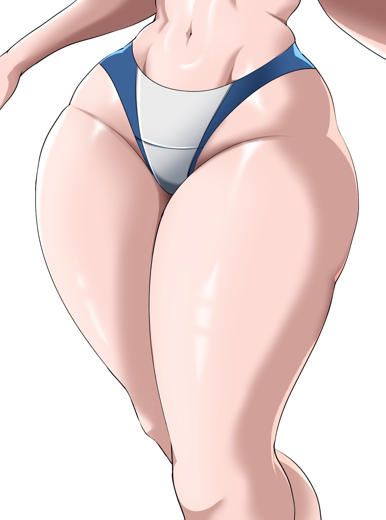 1girls, 2d, big ass, emma frost, emma frost (marvel rivals), female, female only, huge ass, marvel, marvel rivals, panties, solo, thick thighs, thighs, wemanhwa