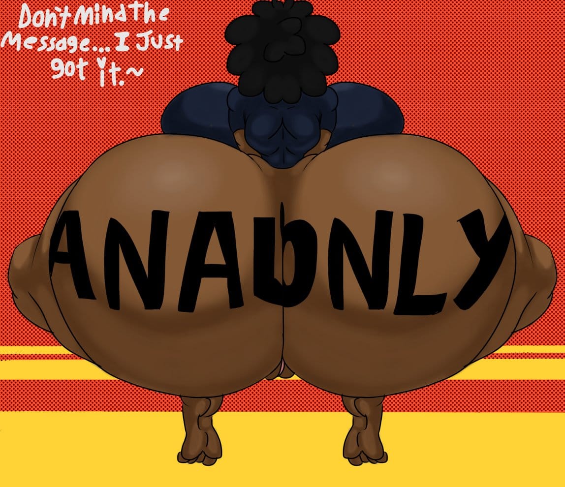 1girls, 2026, 2d (artwork), afro, afro hair, anal, anal only, anal only text, ass bigger than head, ass out, back view, big ass, big breasts, carol (bbpanzu), dark skin, dark skinned female, friday night funkin, high resolution, huge ass, huge breasts, hyper, hyper ass, imminent penetration, imminent sex, large breasts, massive ass, pussy, pussy peek, round ass, thick thighs, thighhighs, thighs, varix (edit)