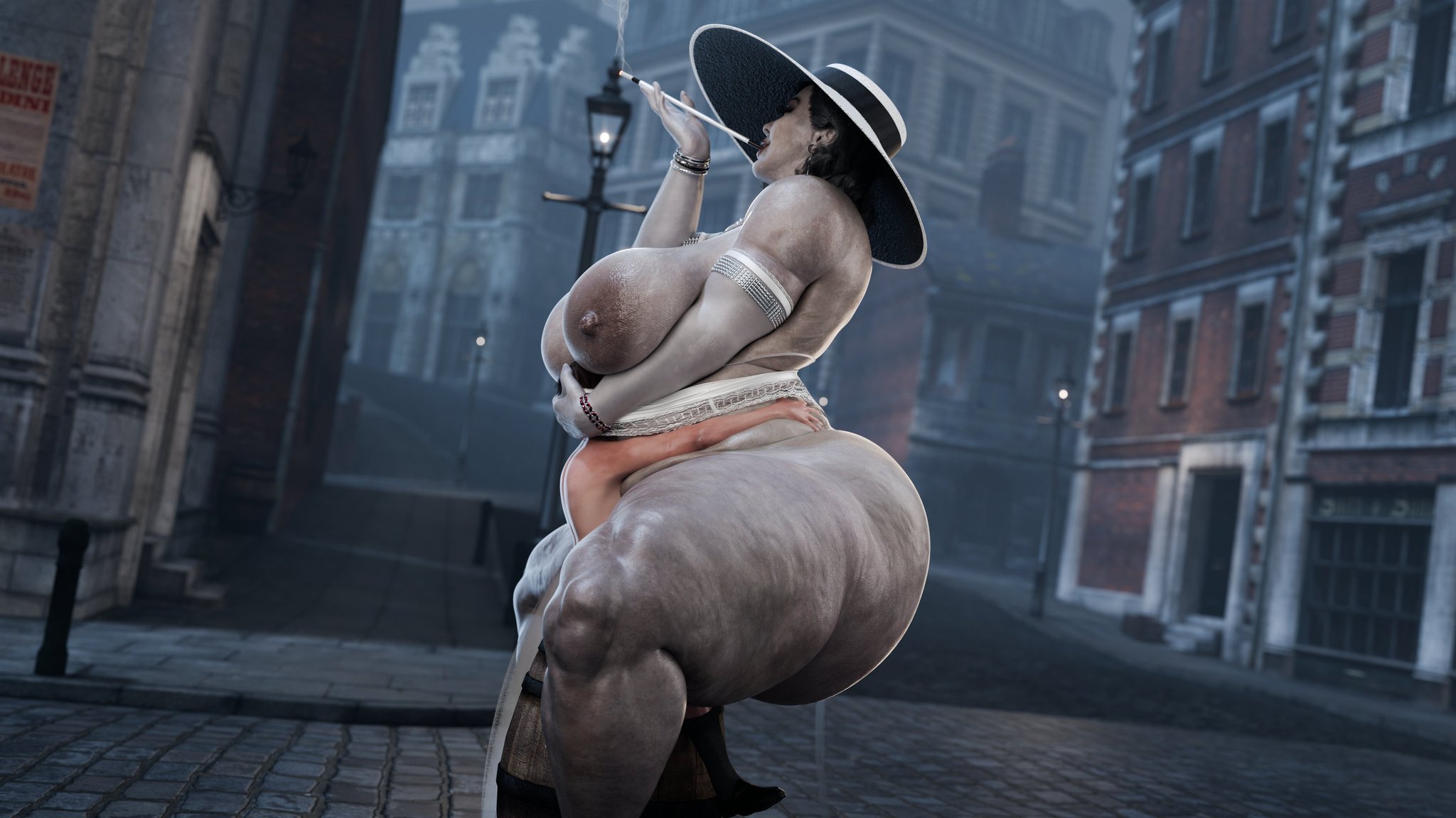 1boy, 1boy1girl, 1girls, 3d, alcina dimitrescu, ass, bbw, big ass, big breasts, big thighs, breasts, bubble butt, bust, busty, capcom, chest, chubby, chubby female, curvaceous, curvy, curvy figure, enormous ass, enormous thighs, fat ass, female, gigantic ass, gigantic thighs, hips, huge ass, huge breasts, huge thighs, hyper ass, hyper thighs, large ass, large breasts, large thighs, legs, light skin, light-skinned female, male, male/female, mature, mature female, mature figure, milf, mommy, older female, older female and younger male, pale skin, pale-skinned female, pervertmuffinmajima, plump, plump ass, plump breasts, plump thighs, resident evil, resident evil 8: village, round ass, sex, slim waist, straight, street fighter, street fighter 6, thick, thick ass, thick hips, thick legs, thick thighs, thighs, voluptuous, voluptuous female, waist, white female, wide ass, wide hips, wide thighs, younger male
