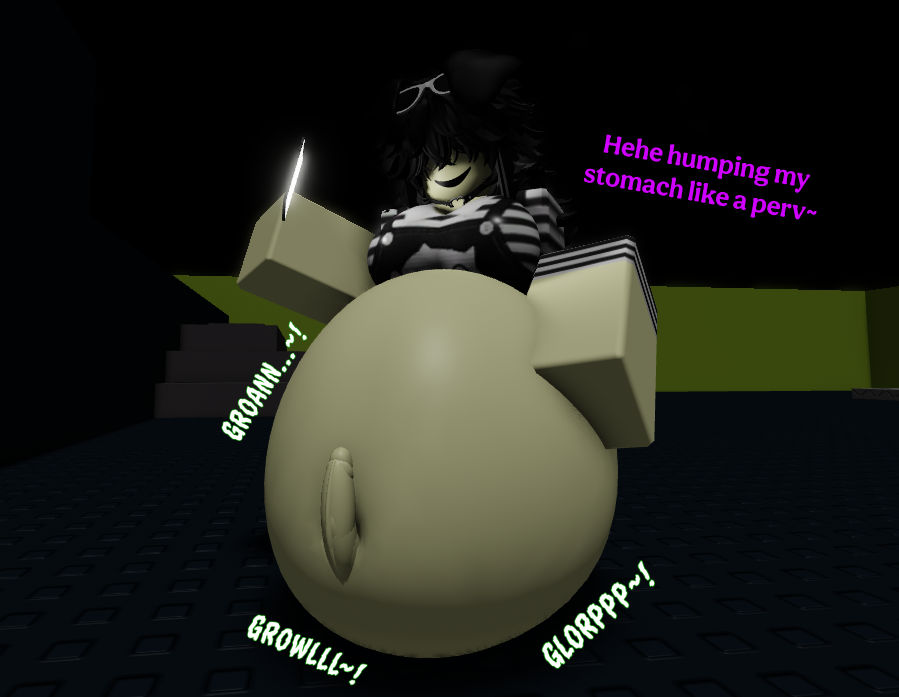 digesting digestion humping_belly roblox robloxian tagme teasing vore