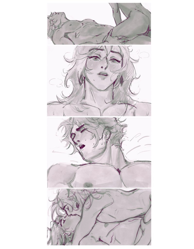 alhaitham (genshin impact), gay, genshin impact, kaveh (genshin impact), kissing, kissing while penetrated, male, male only, penis, riding, riding penis, yaoi