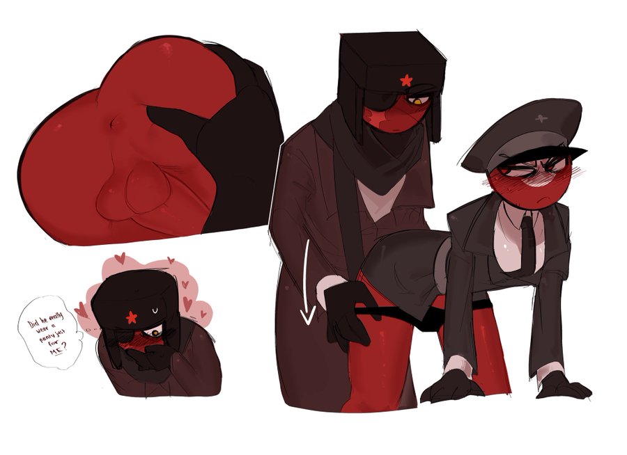 bel1evth, countryhumans, gay, gay sex, male, male/male, penetration, soviet union (countryhumans), third reich (countryhumans), yaoi