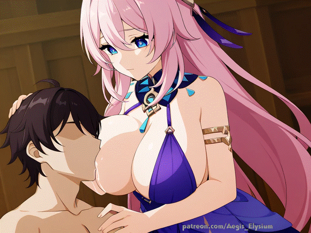 1boy 1girl 1girls aegis_elysium ai_art ai_generated alternate_breast_size background bare_shoulders beach blue_eyes blush blushing blushing_at_viewer breastfeeding breastfeeding_during_sex breasts breasts_bigger_than_head brown_hair citlali_(genshin_impact) cleavage female_focus flower gem genshin_impact gloves hair_ornament headpiece highres holding holding_own_breast holding_own_breasts house hoyoverse huge_breasts indoors jewelry large_breasts long_hair long_sleeves looking_at_viewer navel nintendo nipples older older_female orange_eyes party party_dress patreon patreon_username saliva sex short_hair skimpy straight topless very_long_hair wet