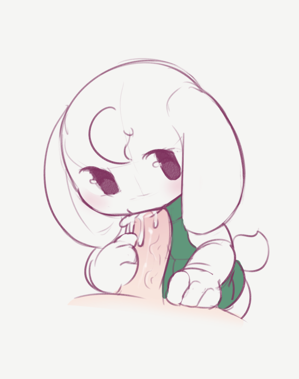 cave_story cum cum_in_mouth cum_inside female kekitopu lagomorph mammal mimiga oral penis toroko video_games