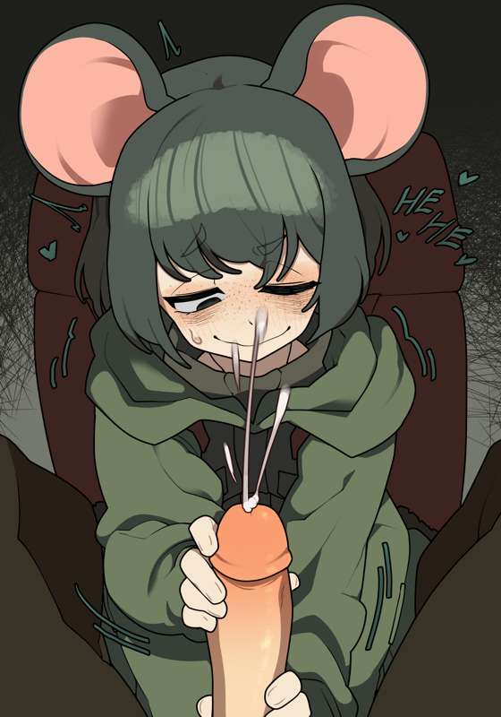 blush, junkzero, mouse, mouse girl, smaller female