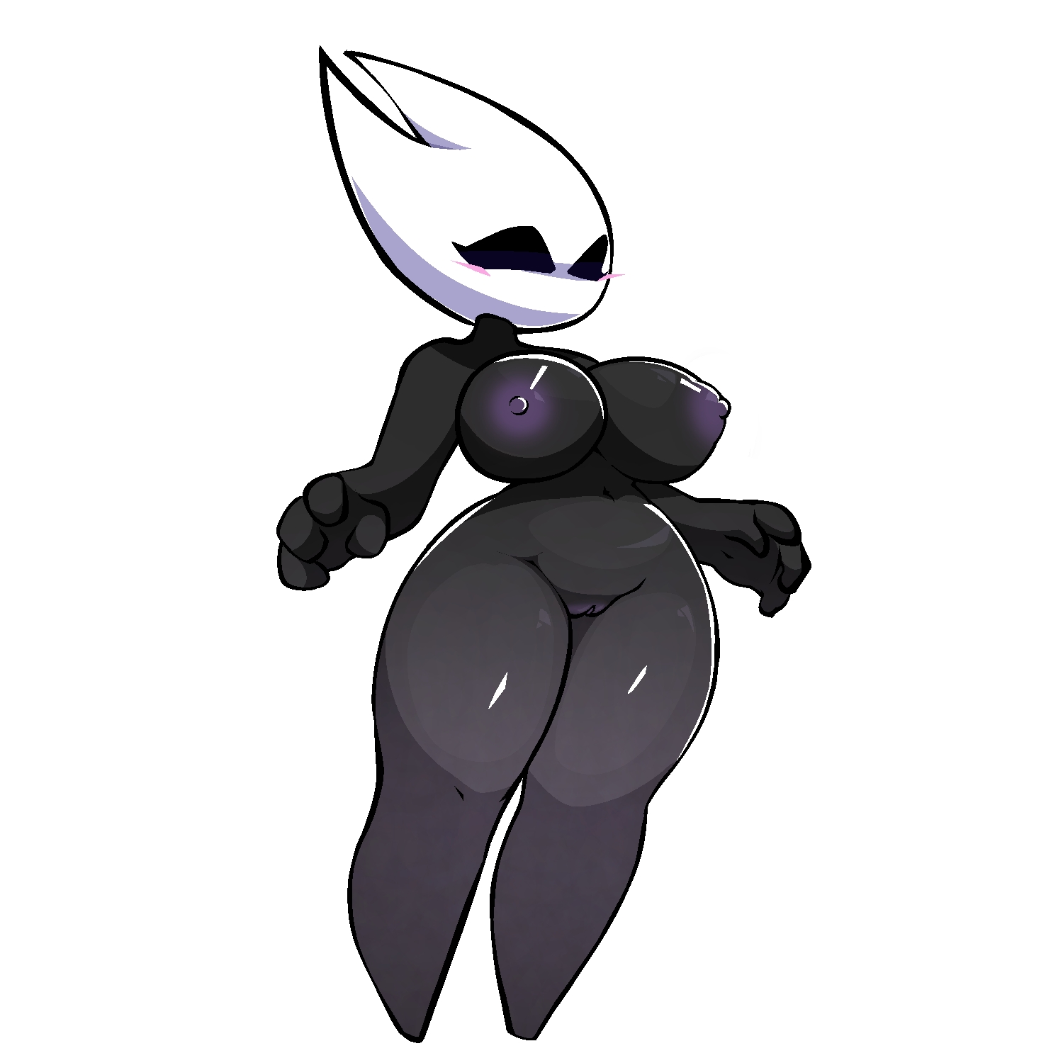 1girls, barefoot, breasts, completely nude, completely nude female, female, female only, full body, hollow knight, hollow knight (franchise), hollow knight: silksong, hornet (hollow knight), naked, naked female, nude, nude female, solo, solo female, thighs