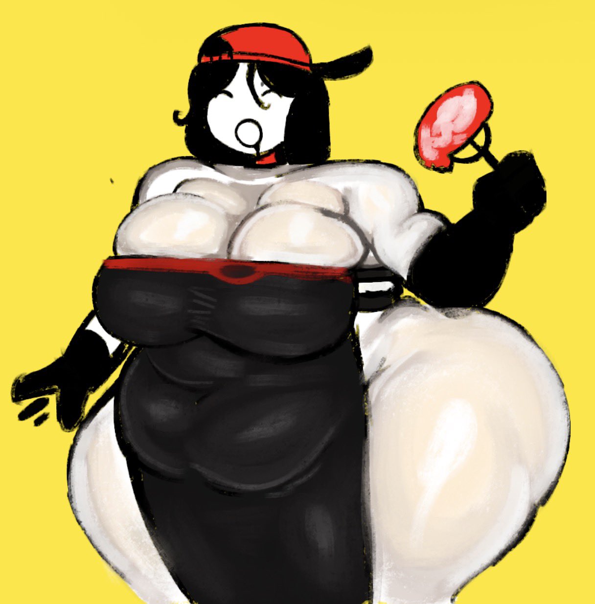 1girls, armwear, ass bigger than head, big breasts, breasts bigger than head, butcher vanity (synthesizer v), chubby, chubby female, curvy, disumisu2, segmented stomach, solo female, tagme, thick thighs, thighs, thighs bigger than head, vimalion pro, yi xi (synthesizer v)