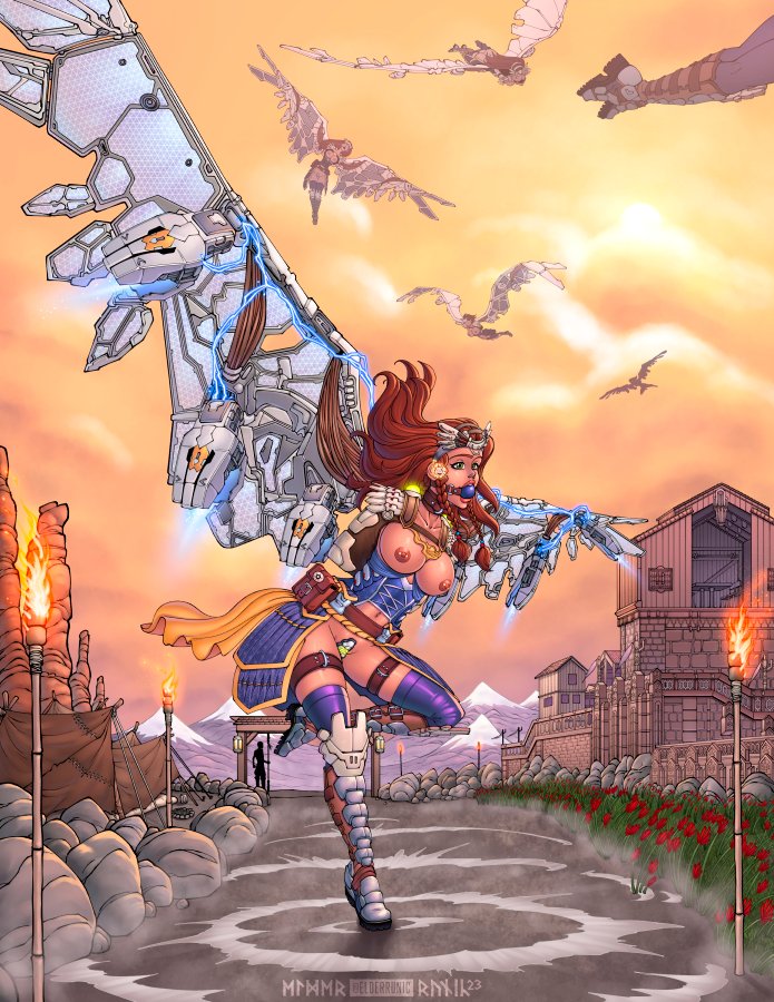 Aloy (Horizon Zero Dawn) Rule 34 Image