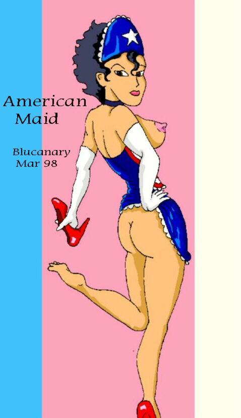 1990s 1998 20th_century american_maid blucanary exposed_breasts tagme the_tick