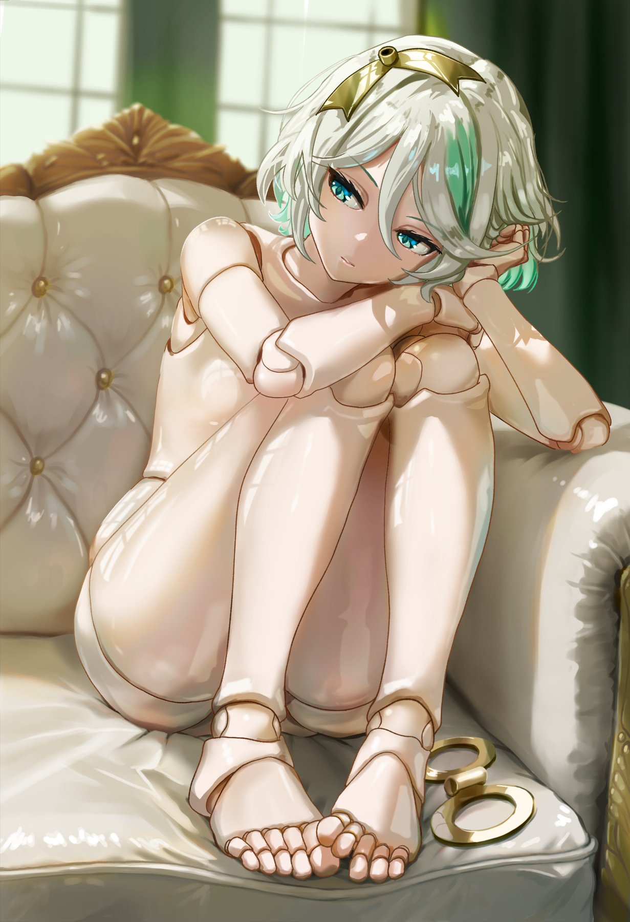1girls, 2026, automaton, cecilia immergreen, doll joints, gastornis kfp, hololive, hololive english, nude, nude female, solo, tagme, virtual youtuber