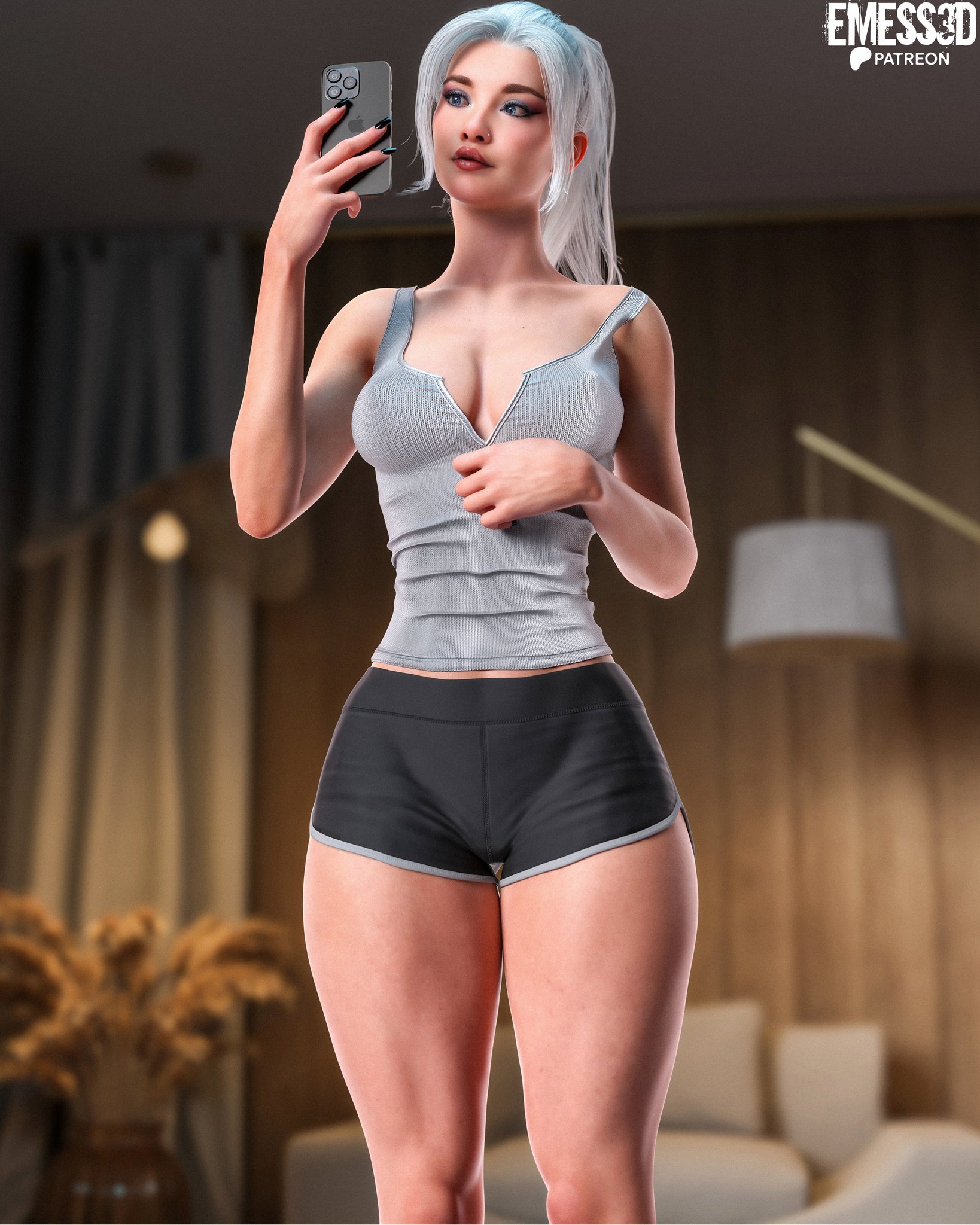 1girls, 3d, big ass, big breasts, big thighs, black cat (insomniac), black cat (marvel), breasts, curvaceous, curvy, curvy figure, emess3d, felicia hardy, female, hips, huge ass, huge breasts, large ass, large breasts, light-skinned female, marvel, marvel comics, mature, mature female, slim waist, spider-man (series), thick, thick hips, thick legs, thick thighs, thighs, voluptuous, waist, white hair, wide hips
