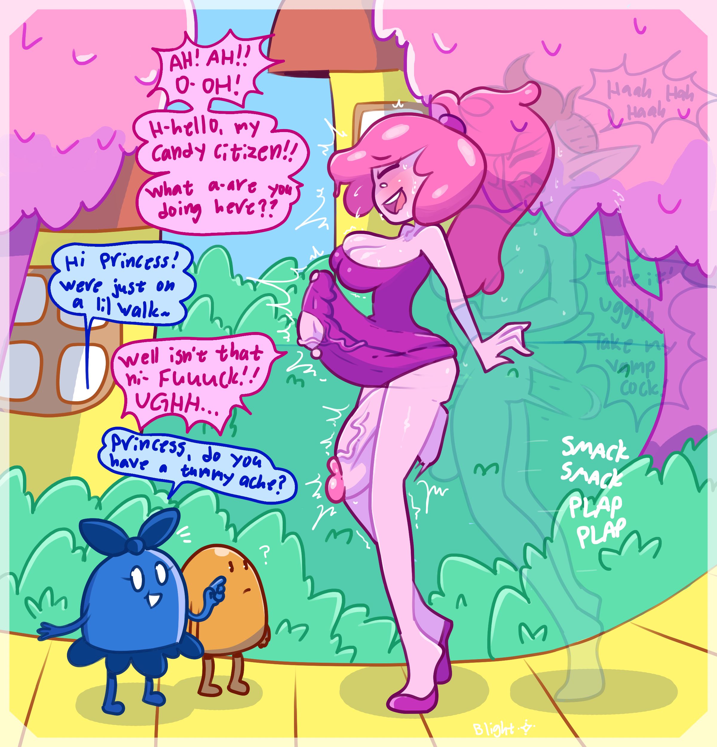 2025, 2futas, adventure time, anal, anal sex, ass, balls, being watched, black hair, blightstar, blush, bonnibel bubblegum, bottomless, breasts, cartoon network, clenched teeth, clothed, clothing, completely nude, dialogue, dress, dress pull, duo focus, english text, erect while penetrated, erection, exhibitionism, exhibitionist, female, from behind, from behind position, futa on futa, futa vampire, futadom, futanari, grey skin, group, hairband, hidden sex, huge balls, huge cock, humanoid, humanoid penis, hung bottom, hyper penetration, hyper stomach bulge, intersex, invisible, invisible futa, invisible partner, invisible penis, kinktober, kinktober 2025, large balls, large penis, looking at penis, marceline, marceline abadeer, medium breasts, mostly clothed, mountain, nude, nude futa, oblivious, outdoor sex, outdoors, penis, pink body, pink hair, pink skin, ponytail, princess bubblegum, public, public sex, remake, secret, shaved side, short hair, side view, speech bubble, standing, standing sex, stealth sex, stomach bulge, stomach deformation, sweat, sweating, text, thrust lines, thrusting, torn clothes, torn clothing, torn dress, vampire, voyeur