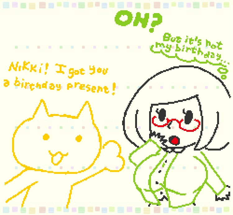 cat_(swapnote) cat_ears catboy clothed feline glasses nikki_(swapnote) nintendo osterzonensfw swapnote