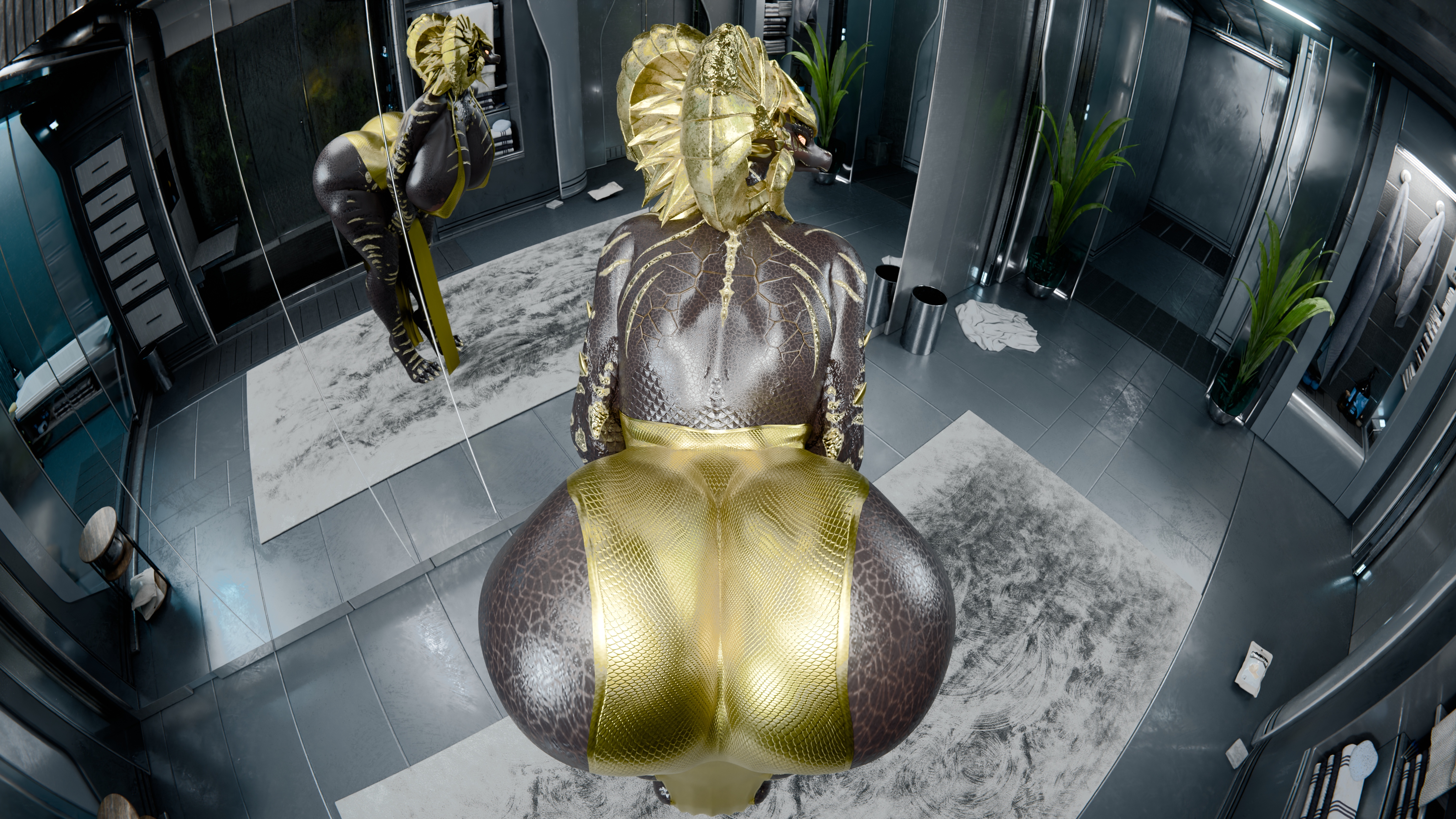 1girls, 3d, ass, big ass, big breasts, big thighs, breasts, busty, curvy, dress, enormous ass, enormous breasts, fat ass, female, female only, giant ass, giant breasts, giant thighs, gigantic ass, gigantic breasts, gigantic thighs, guimontag, huge ass, huge breasts, huge thighs, hyper breasts, kulve taroth, large ass, large breasts, large thighs, massive ass, massive breasts, massive thighs, mirror, mirror reflection, monster girl, monster hunter, sagging breasts, thick ass, thick thighs, thighs, voluptuous, wide hips, wide thighs